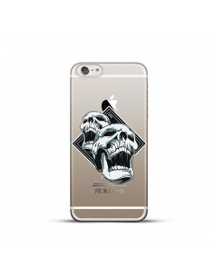 Protector TPU con Diseño Laser14 Apple iPhone 7 (4.7") Skull Scream