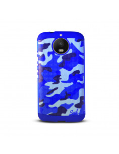 Protector Reforzado Camuflado2 Motorola XT1790 Moto G5s Azul
