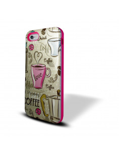 Protector Reforzado Diseño6 LG M400 Stylus 3 Coffee