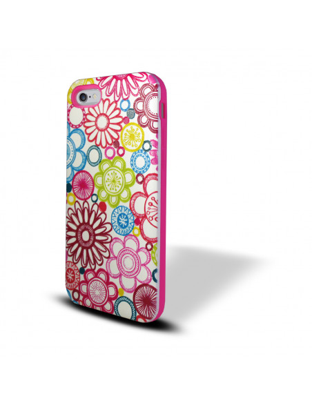 Protector Reforzado Diseño6 Huawei P10 Lite Flowers