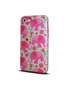 Protector Reforzado Diseño8 LG X230 K4 2017 Elephants