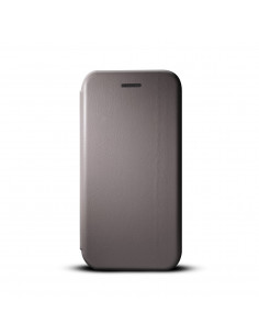 Estuche Flip Cover_SL_Reforzado LG M700 Q6 Plata