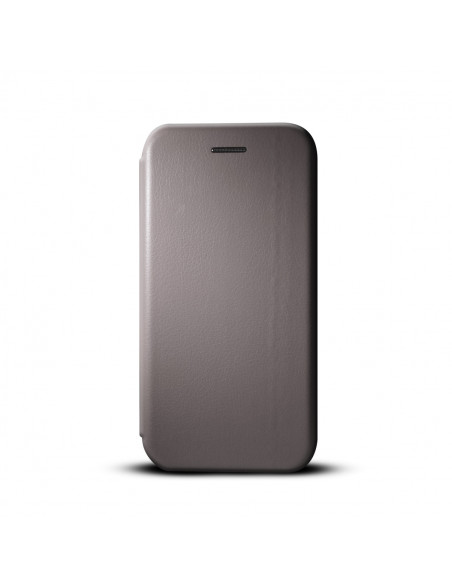 Estuche Flip Cover_SL_Reforzado LG M700 Q6 Plata