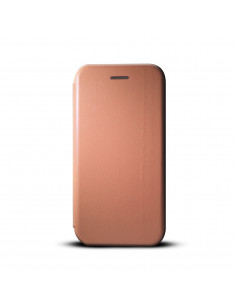 Estuche Flip Cover_SL_Reforzado LG M700 Q6 Dorado