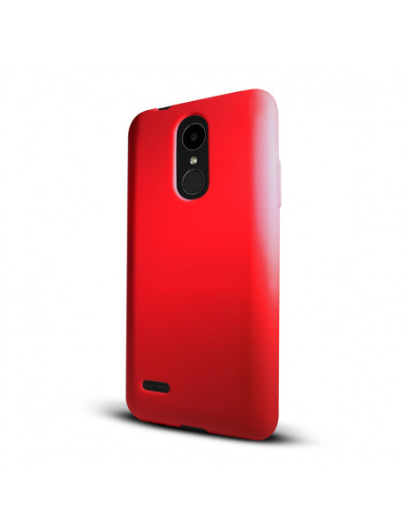 Protector Gel TPU Soft  Mate LG M400 Stylus 3 Rojo