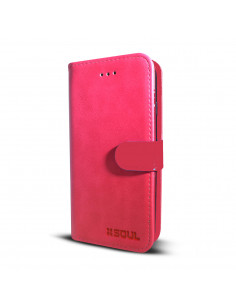 Estuche Flip Cover_SL_DUO (Flip+TPU) Motorola XT1763 Moto E4 Fucsia