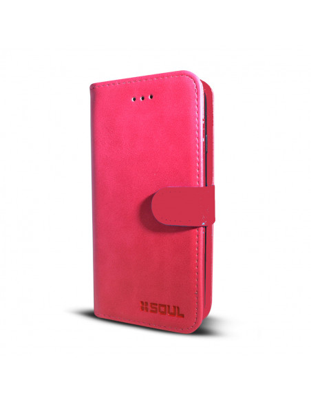 Estuche Flip Cover_SL_DUO (Flip+TPU) Motorola XT1763 Moto E4 Fucsia