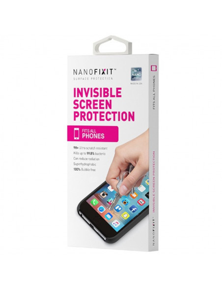 Film Vidrio Templado Liquido NanoFixit ONE 9H+ Universal SmartPhones