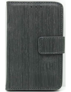 Estuche "Brush" Flip Cover Motorola XT1680 Moto G5 Plus Gris