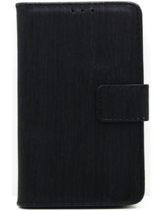 Estuche "Brush" Flip Cover Motorola XT1680 Moto G5 Plus Negro