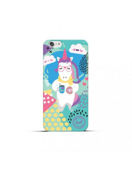 Protector TPU con Diseño Laser10 Apple iPhone 6 (4.7") Unicorn