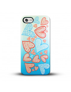 Protector Reforzado Diseño6 LG H850 G5 Corazones
