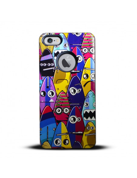 Protector Reforzado Diseño6 Apple iPhone 7 (4.7") Surf