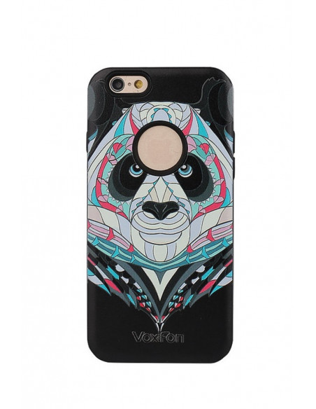 Protector Reforzado Diseño7 Motorola XT1635 Moto Z Play Panda