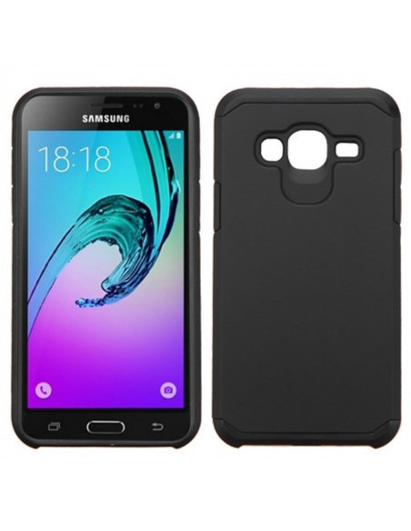 Protector Reforzado EC3 Samsung J120 Galaxy J1 2016 Negro