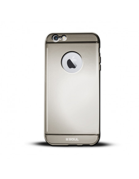 Protector Reforzado Click Samsung J510 J5 2016 Plata Espejado