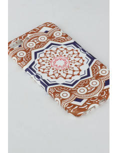 Protector Gel TPU Glow Diseño Apple iPhone 7 (4.7") Mandala Blue