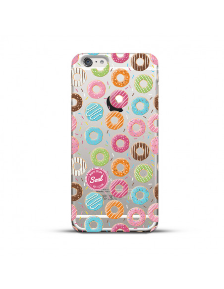 Protector TPU con Diseño Laser14 Apple iPhone 7 Plus (5.5") Donas