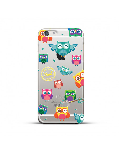 Protector TPU con Diseño Laser14 Apple iPhone 7 (4.7") Buhos