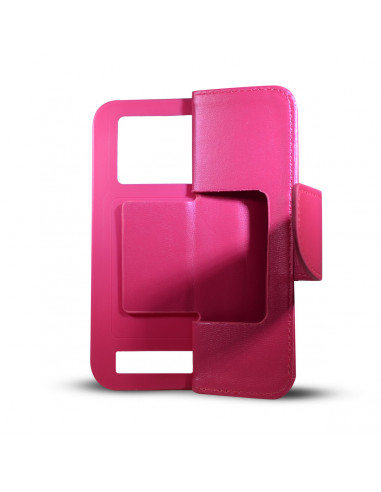 Estuche Flip Cover_SL_Silicona Universal 5.5" Fucsia