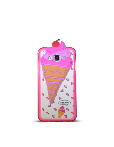 Protector Gel TPU Ice Cream Apple iPhone 7 Plus (5.5") (4 diseños)