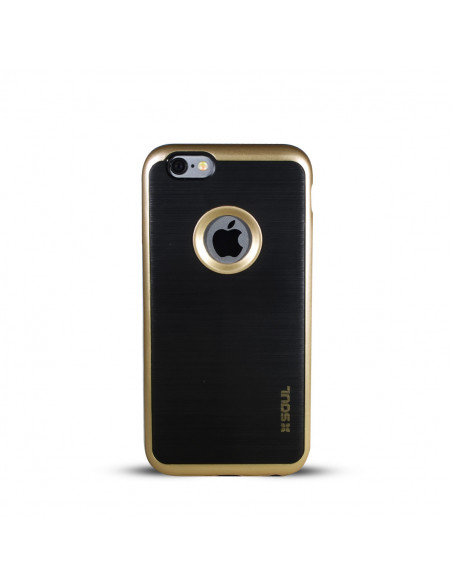 Protector Reforzado Borde Samsung J320 J3 2016 Dorado
