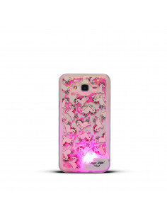 Protector Gel TPU Glitter WaterLed Apple iPhone 7 (4.7") "Caballitos"