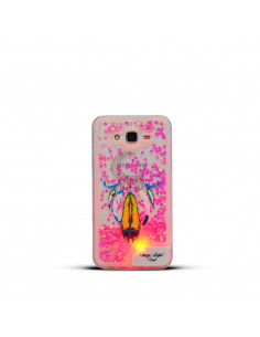 Protector Gel TPU Glitter WaterLed Apple iPhone 7 (4.7") "Mandala"