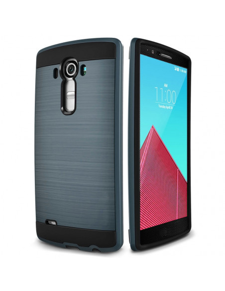 Protector Reforzado Iron LG H340 Leon Azul