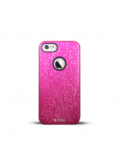Protector Reforzado 3D Pixel Apple iPhone 7 (4.7") Fucsia