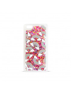 Protector Gel TPU Glitter Water3 Microsoft Lumia 640 "ArcoIris"