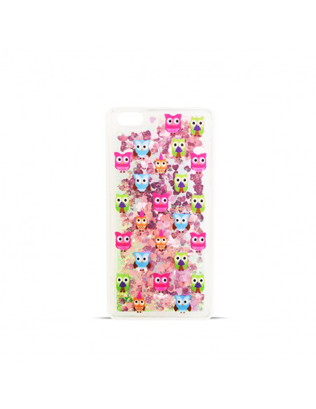 Protector Gel TPU Glitter Water3 LG H440 Spirit "Buho"