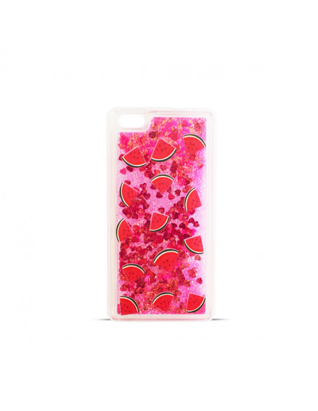Protector Gel TPU Glitter Water3 LG H340 Leon "Sandia"