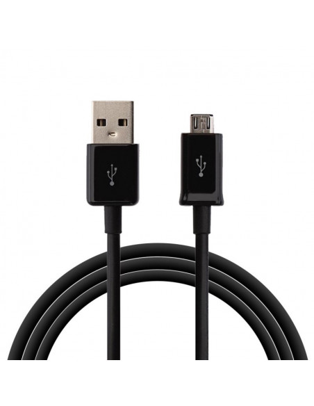 Cable USB MicroUSB SL_CargaRapida 2m Negro