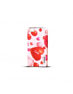 Protector Reforzado 2 en 1 Diseño Motorola XT1063 Moto G2 "Corazon Rojo"