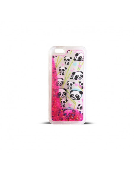 Protector Gel TPU Glitter Water3 Samsung G925 S6 Edge "Panda"
