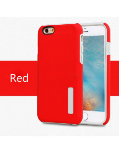 Protector Reforzado 2 en 1 Samsung J120 J1 2016 Rojo