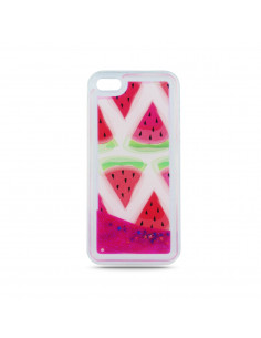Protector Gel TPU Glitter Water Samsung G930 S7 "Sandia"