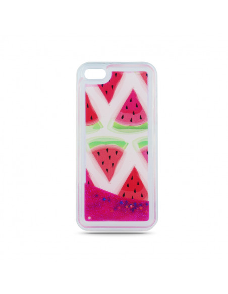 Protector Gel TPU Glitter Water Microsoft Lumia 950 "Sandia"