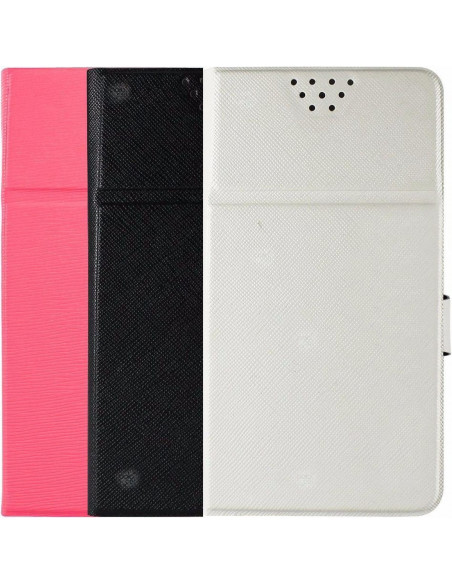 Estuche Flip Cover_SL_Magnetico Universal 4.5" Blanco