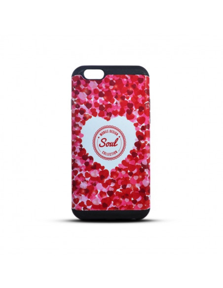 Protector Reforzado Diseño4 Samsung J100 GLX J1 Hearts