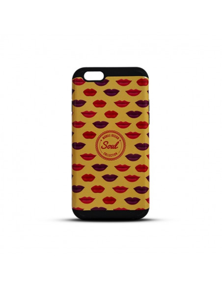 Protector Reforzado Diseño4 Apple iPhone 6s Lips