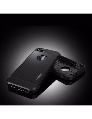 Protector Reforzado Liso Huawei G620s Negro