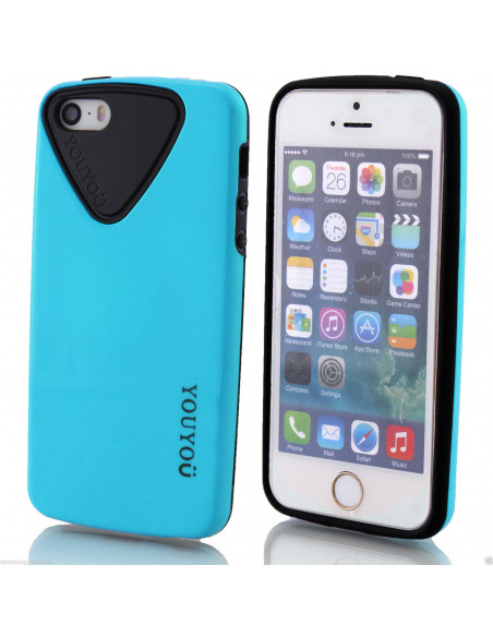 Protector Reforzado YouYou LG H502 Optimus Magna Turquesa