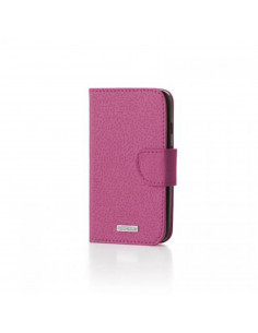 Estuche Flip Cover_PK_Wallet Samsung G920 Galaxy S6 Fucsia