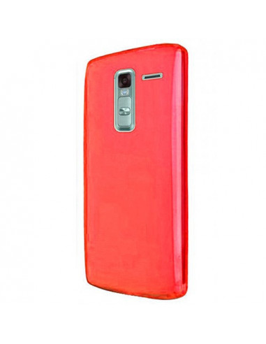 Protector Gel TPU LG D390 Optimus F60 Rojo