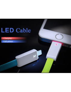 Cable USB "Apple iPhone 5s" LED CABLE FASHION