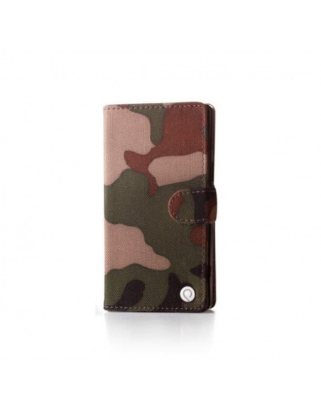 Estuche Flip Cover_PK_Wallet Motorola XT1063 Moto G2 Camuflado