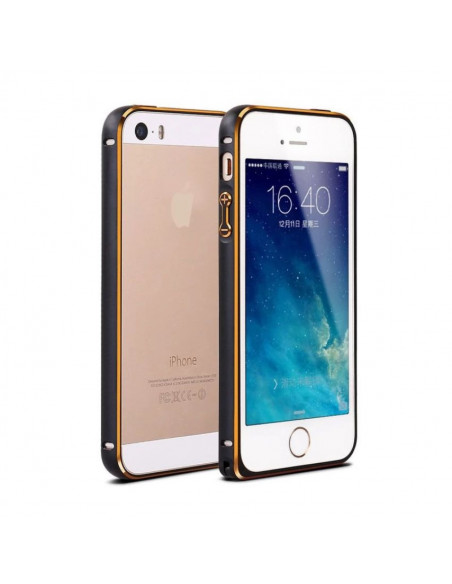 Protector Premium Aluminio Bumper Apple iPhone 6 (4.7") Negro