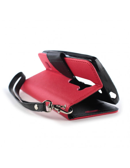 Estuche Flip Cover_SL_Wallet Samsung G357 Ace Style Rojo
